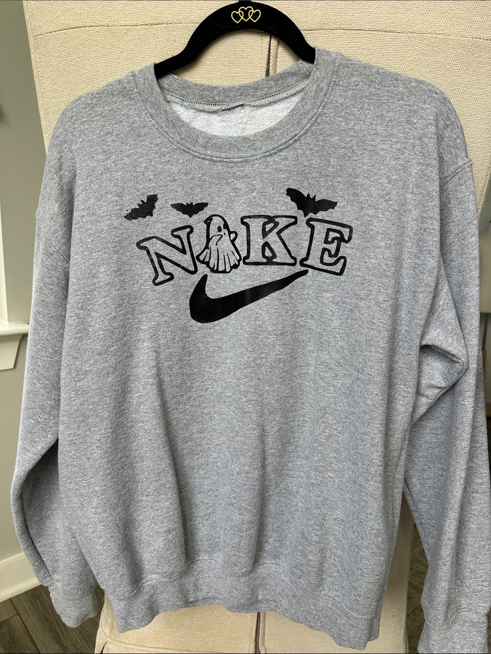 Gray Halloween Sweatshirt